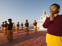Yoga Practice, Rishikesh 