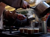Chai in Rishikesh Market