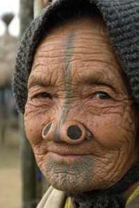 Apatani tribe woman