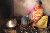 A Woman Making Tea