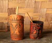 Wicker Drinking Vessels