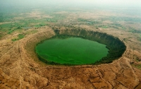 Lonar Crater Lake, Western India
